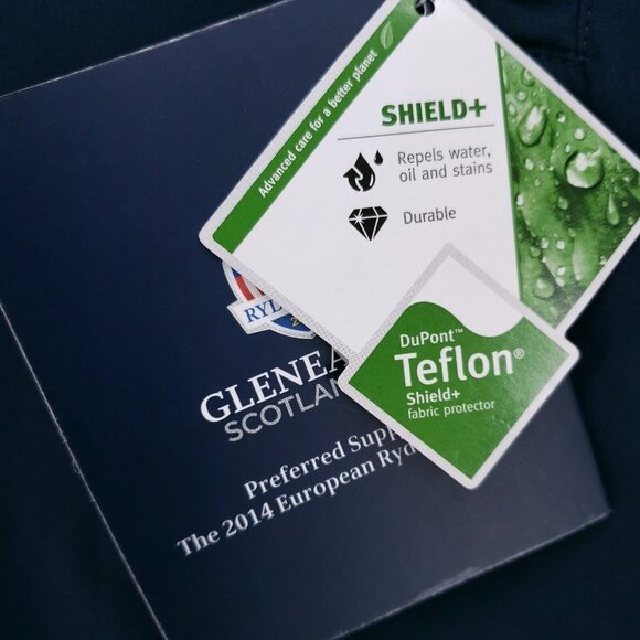 NWT PROQUIP  Blue 1/4 Zip Golf Pullover Windproof Half Sleeve Ultralite MEDIUM - Picture 9 of 13